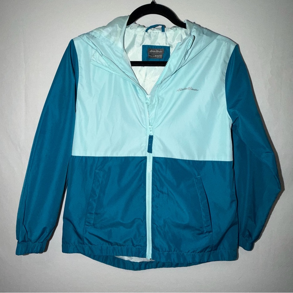 Eddie Bauer Girls Two-Tone windbreaker Shell Jacket